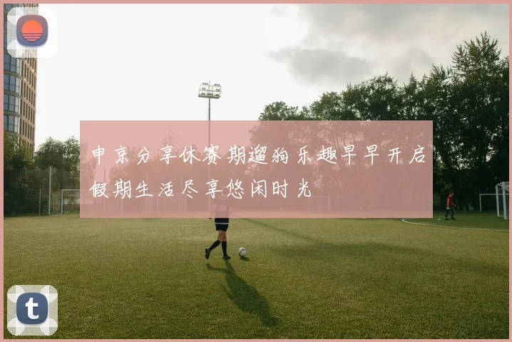 申京分享休赛期遛狗乐趣早早开启假期生活尽享悠闲时光